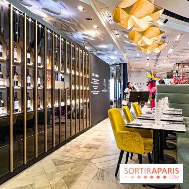 The Wine Gate, bar à vin et cave à manger des Galeries Lafayette Haussman