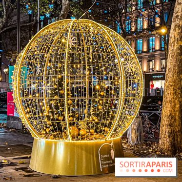 Les illuminations de Noël 2023 du Faubourg Saint Honoré - cérémonie et décors féériques