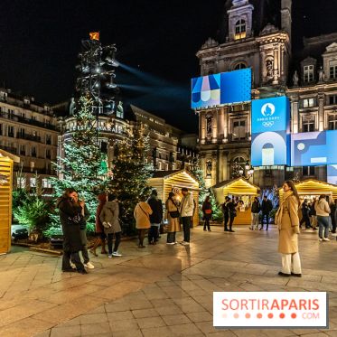 Marché de Noël de l'Hôtel de Ville 2023 spécial JO 2024 -  A7C9485