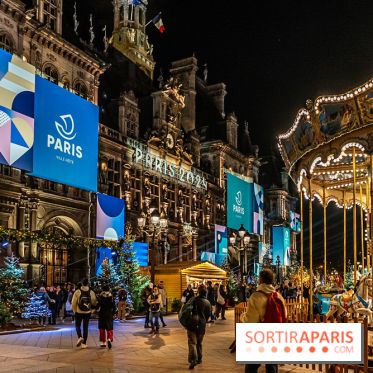Marché de Noël de l'Hôtel de Ville 2023 spécial JO 2024 -  A7C9491