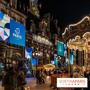 Marché de Noël de l'Hôtel de Ville 2023 spécial JO 2024 -  A7C9501 HDR