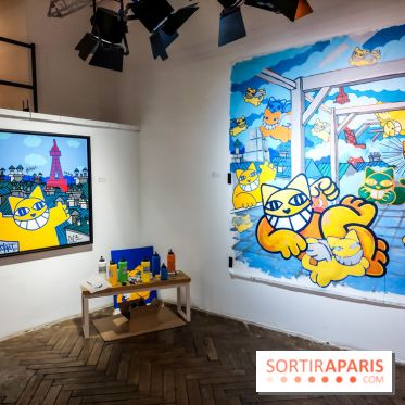 M. Chat fête ses 25 ans, nos photos de l'expo à Paris - 20231130 153049