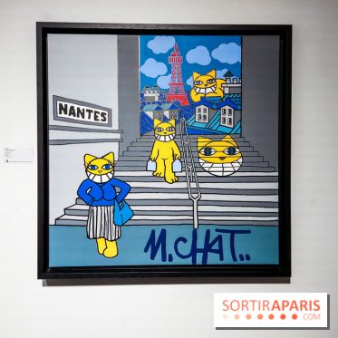 M. Chat fête ses 25 ans, nos photos de l'expo à Paris - 20231130 153106