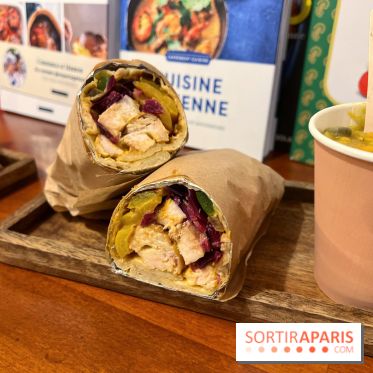 Kuna, naan indien façon street-food - Naan poulet