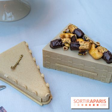 La bûche de Noël de l’Hôtel Barrière Le Fouquet’s Paris 2023