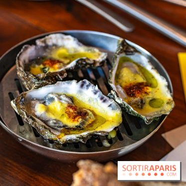 Maison Jaune, le restaurant-péniche de Boulogne-Billancourt -  huitres fumées