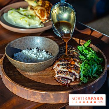 Maison Jaune, le restaurant-péniche de Boulogne-Billancourt -  magret de canard