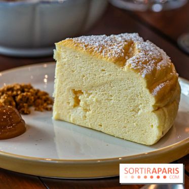 Maison Jaune, le restaurant-péniche de Boulogne-Billancourt -  cheesecake