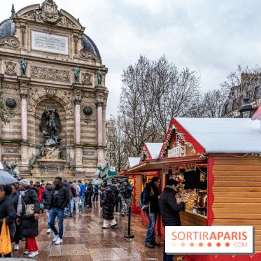 Le Marché de Noël de Saint-Michel à Paris