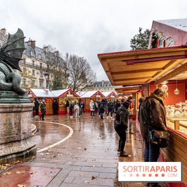 Le Marché de Noël de Saint-Michel à Paris