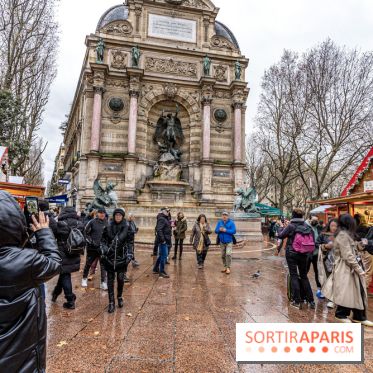 Le Marché de Noël de Saint-Michel à Paris