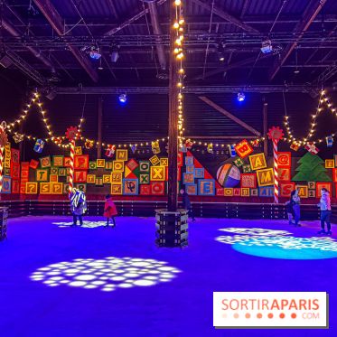 Noël au Parc Astérix 2023, sentier de lumières et patinoire