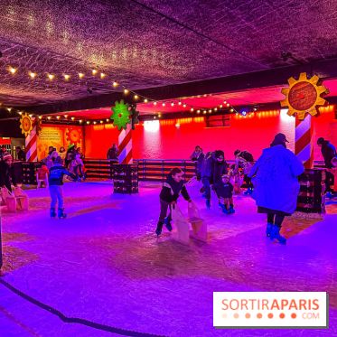 Noël au Parc Astérix 2023, sentier de lumières et patinoire