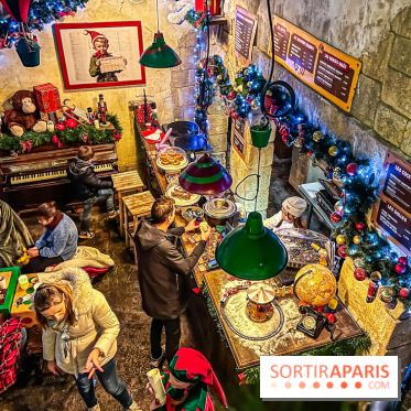 Noël au Parc Astérix 2023, sentier de lumières et patinoire - IMG 4933