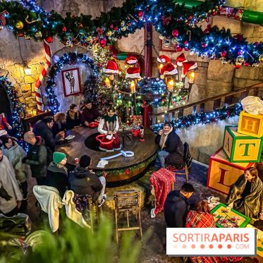 Noël au Parc Astérix 2023, sentier de lumières et patinoire - IMG 4934