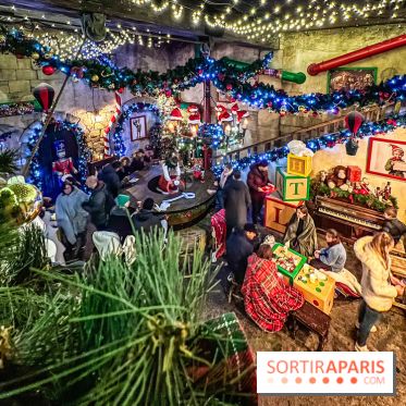 Noël au Parc Astérix 2023, sentier de lumières et patinoire - IMG 4935