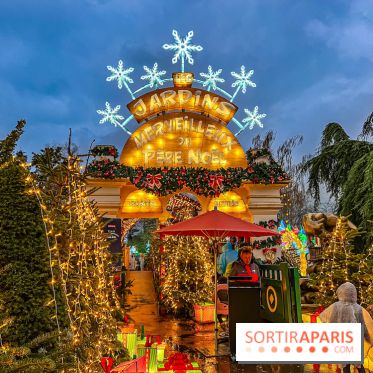 Noël au Parc Astérix 2023, sentier de lumières et patinoire - IMG 4955