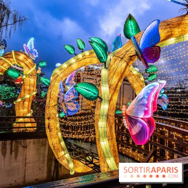 Noël au Parc Astérix 2023, sentier de lumières et patinoire
