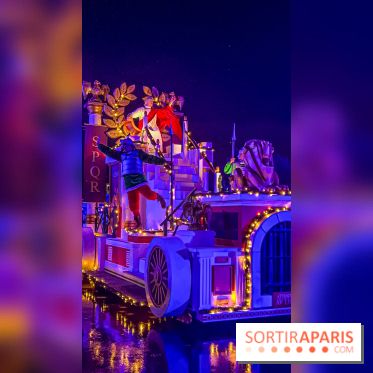 Noël au Parc Astérix 2023, sentier de lumières et patinoire - IMG 5091