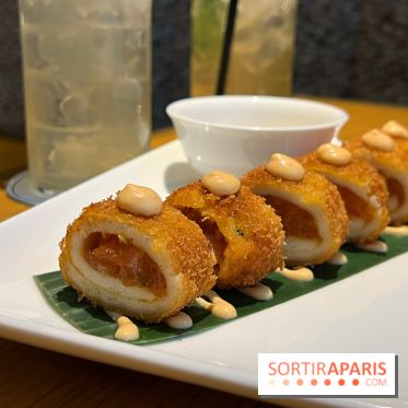 Thiou - Maki frits saumon sriracha