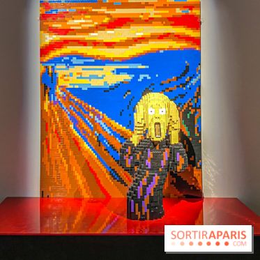 Expo The Art of The Brick Galerie Montparnasse Munch