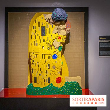 Expo The Art of The Brick Galerie Montparnasse Klimt