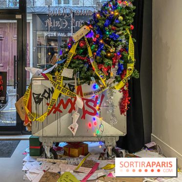 Exposition de Goin à la galerie La Lison : Santa Claus doesn't exist - IMG 3146