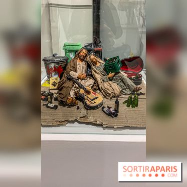 Exposition de Goin à la galerie La Lison : Santa Claus doesn't exist - IMG 3149