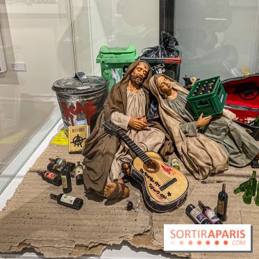 Exposition de Goin à la galerie La Lison : Santa Claus doesn't exist - IMG 3150