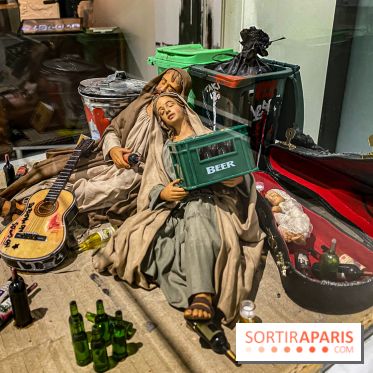 Exposition de Goin à la galerie La Lison : Santa Claus doesn't exist - IMG 3151