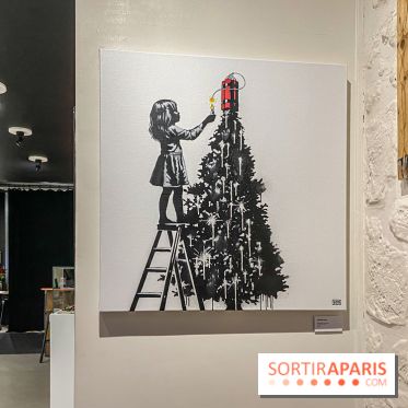 Exposition de Goin à la galerie La Lison : Santa Claus doesn't exist - IMG 3165