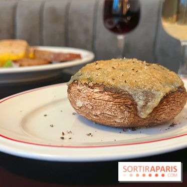 La Brasserie des Arts - Champignon farci gratiné