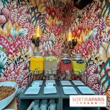 Brunch de la Maison Marques à Asnières sur Seine - Jus de fruits