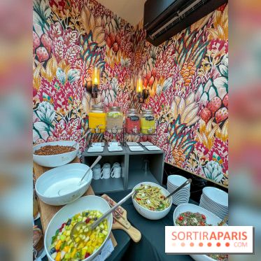 Brunch de la Maison Marques à Asnières sur Seine - Buffet