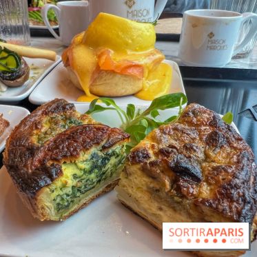 Brunch de la Maison Marques à Asnières sur Seine - Quiches