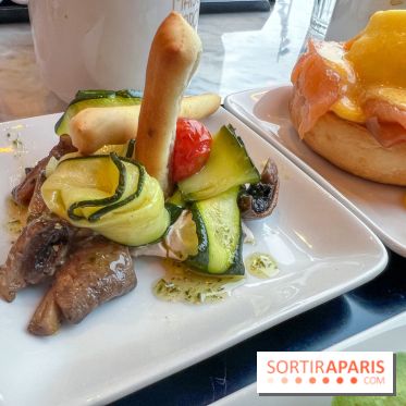 Brunch de la Maison Marques à Asnières sur Seine - Salade végétarienne