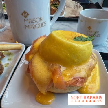 Brunch de la Maison Marques à Asnières sur Seine - Œuf poché
