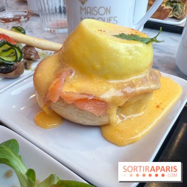 Brunch de la Maison Marques à Asnières sur Seine - Œuf poché