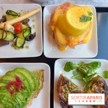 Brunch de la Maison Marques à Asnières sur Seine - Assiettes salées