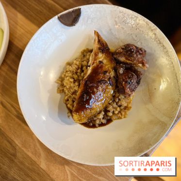 Pagaille - Pintade risotto de blé