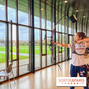 Audrey - tir à l'arc