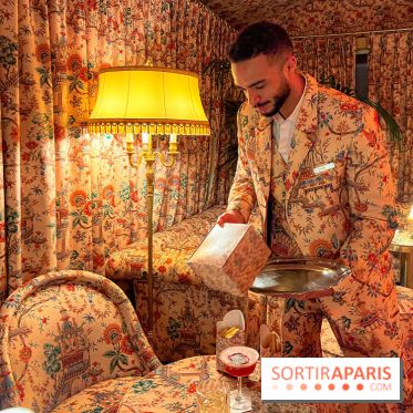 Le Marta, le bar-boudoir logé dans l'hôtel du Fouquet's