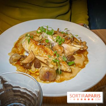 Café César restaurant bistronomique Clichy suprême de volailles