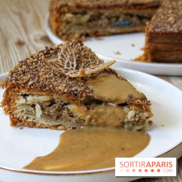 La Galette Citron et Noisette de Matthieu Carlin pour l'Hôtel de Crillon