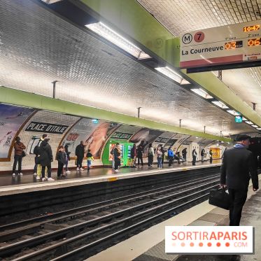 Visuels métro - ligne 7 place d'Italie