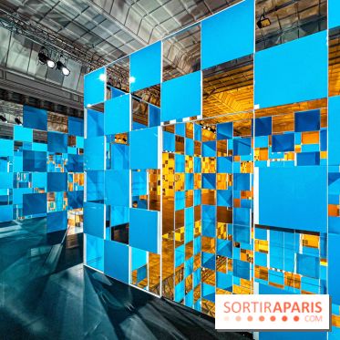 Aux Beaux Carrés, l'exposition de Daniel Buren au Bon Marché Rive Gauche  - image00008