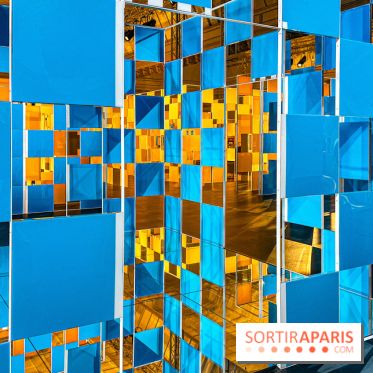 Aux Beaux Carrés, l'exposition de Daniel Buren au Bon Marché Rive Gauche  - image00012