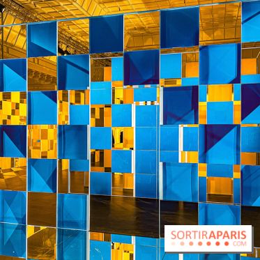 Aux Beaux Carrés, l'exposition de Daniel Buren au Bon Marché Rive Gauche  - image00021