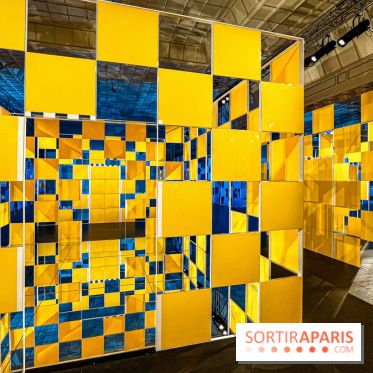 Aux Beaux Carrés, l'exposition de Daniel Buren au Bon Marché Rive Gauche  - image00029