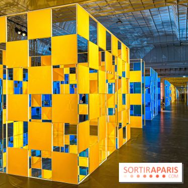 Aux Beaux Carrés, l'exposition de Daniel Buren au Bon Marché Rive Gauche  - image00032